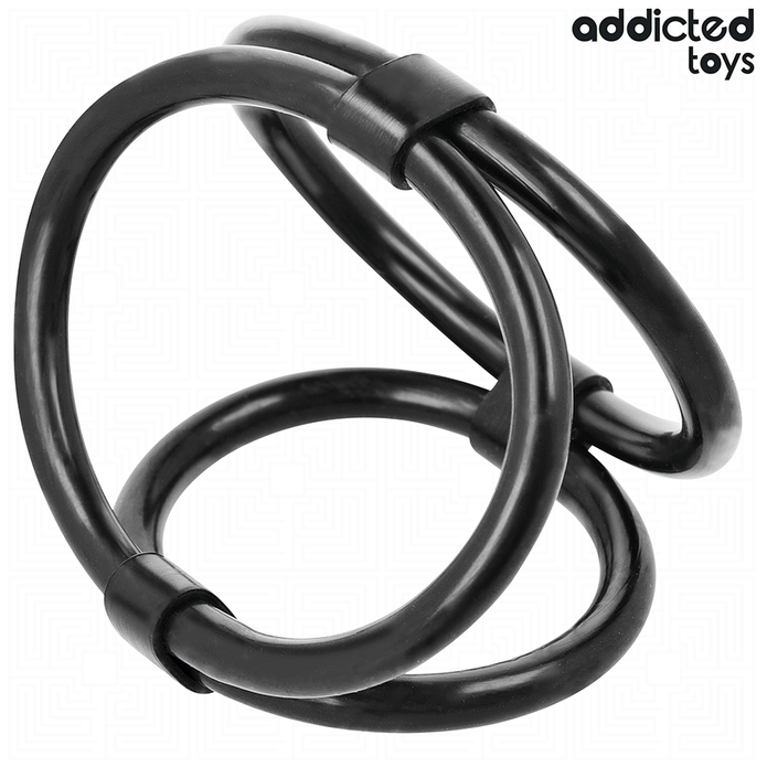 ADDICTED TOYS - Penisrengas kolmella renkaalla