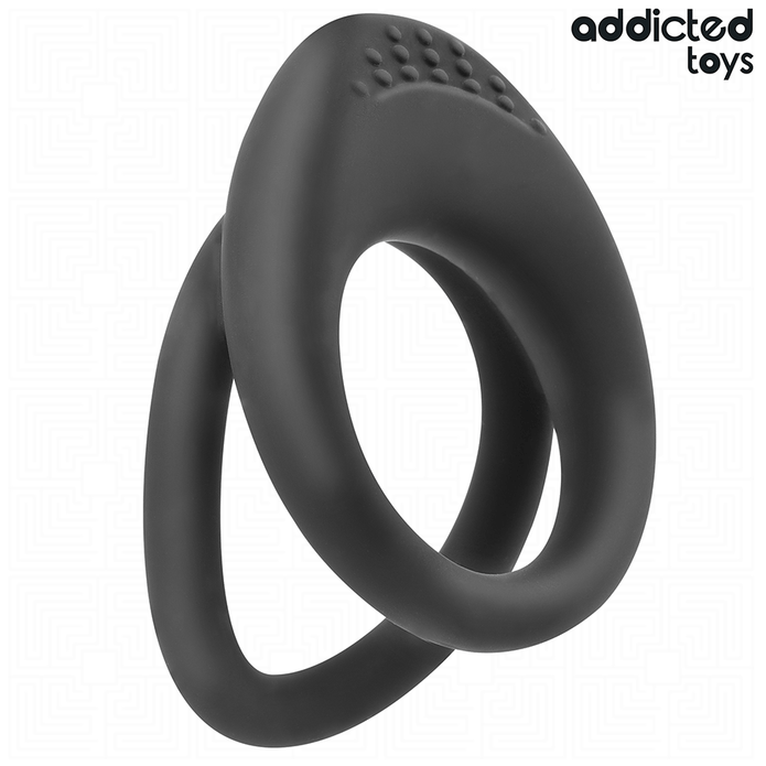 ADDICTED TOYS - DOUBLE TEXTURED PENIS RING
