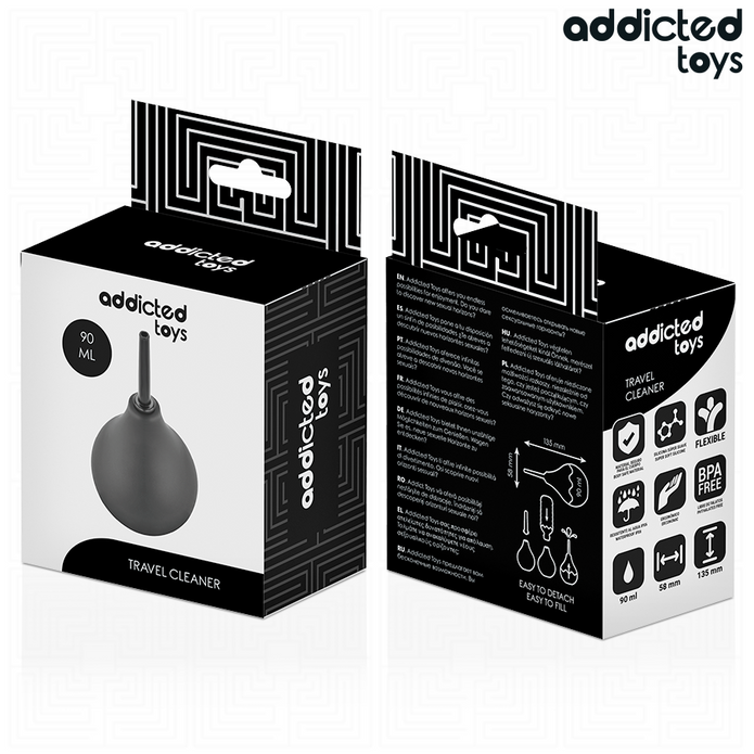 ADDICTED TOYS - TRAVEL ANAL CLEANER STORLEK S 90 ML