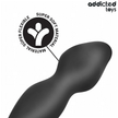 ADDICTED TOYS - Silikoninen anaalitappi ja penisrengas Model 2