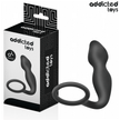 ADDICTED TOYS - Silikoninen anaalitappi ja penisrengas Model 2