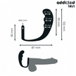 ADDICTED TOYS - ANAL PLUG WITH RING SILICONE MODEL 4