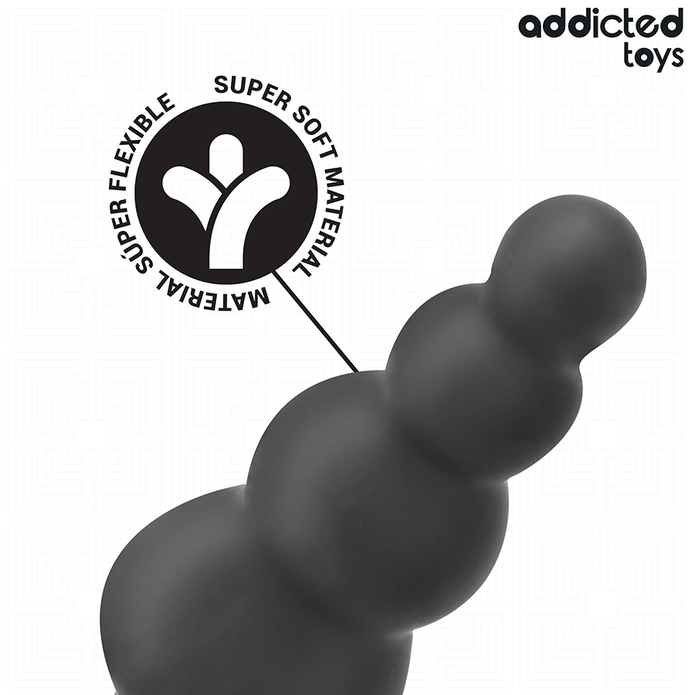 ADDICTED TOYS - Silikoninen anaalitappi renkaalla, malli 5
