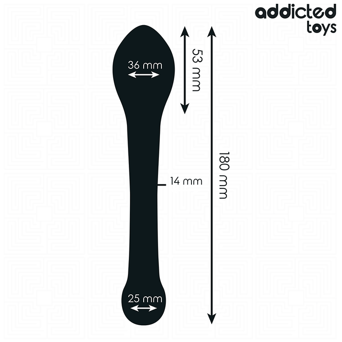 ADDICTED TOYS - 18 cm silikoninen anaalistimulaattori