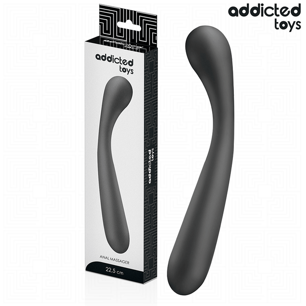 ADDICTED TOYS - DUBBEL ANALMASSAGER SILIKON 22,5 CM