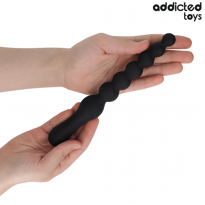 ADDICTED TOYS - DUBBEL ANAL MASSAGER SILIKON 24 CM