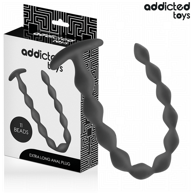 ADDICTED TOYS - EXTRA LÅNG ANALPLUGG I SILIKON