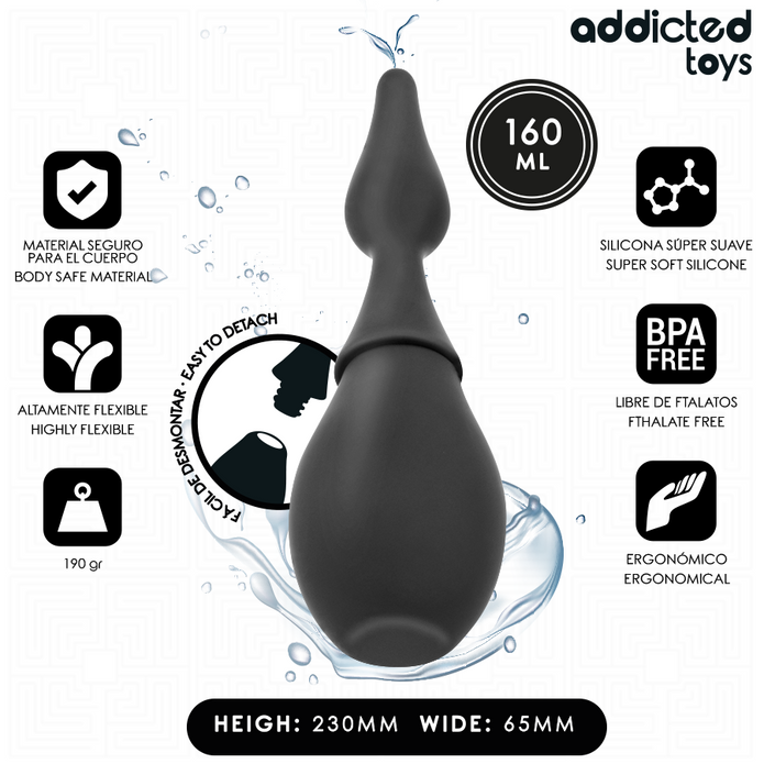 ADDICTED TOYS - RESRENGÖRARE SILIKONMODELL 1