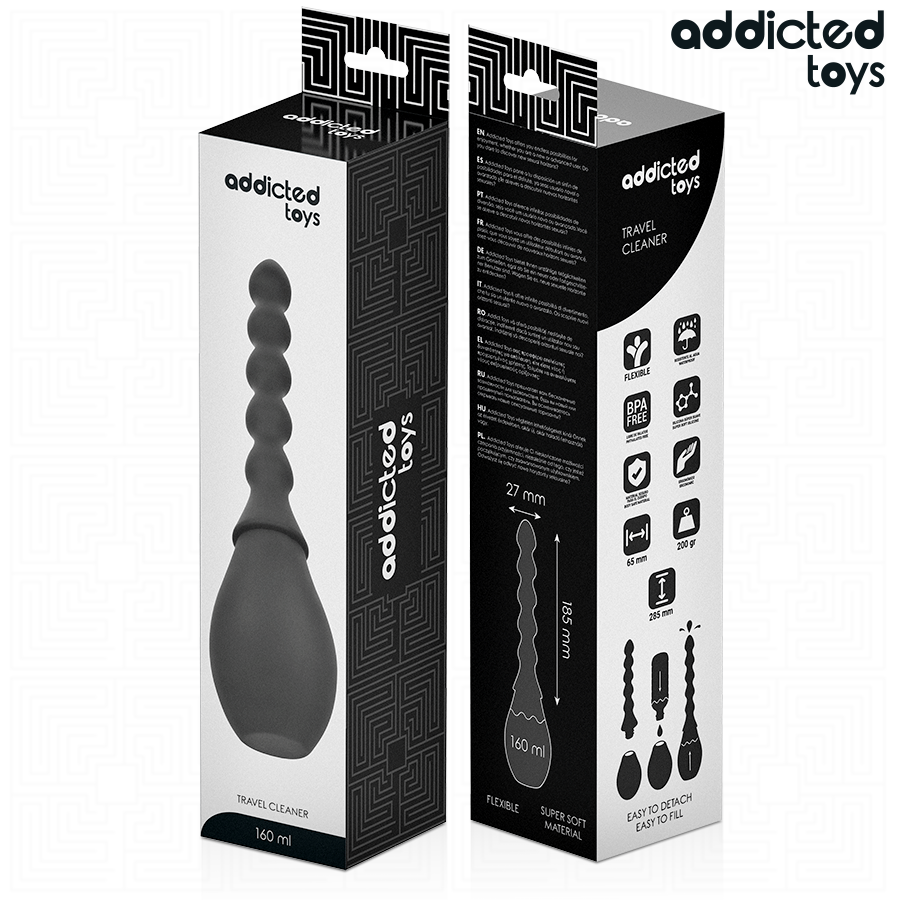 ADDICTED TOYS - Travel Cleaner Model 2 silikoninen matkalle sopiva puhdistin