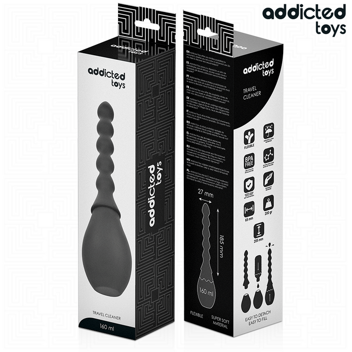ADDICTED TOYS - Travel Cleaner Model 2 silikoninen matkalle sopiva puhdistin