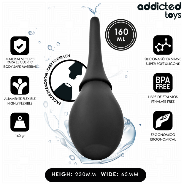 ADDICTED TOYS - Travel Cleaner Model 3 silikoninen matkakäyttöön sopiva lelujen puhdistin