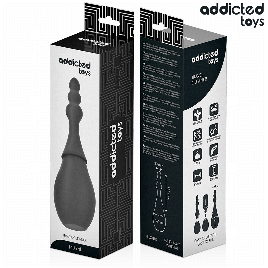 ADDICTED TOYS - Model 4 - matkapuhdistaja silikonista