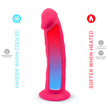 SILEXD - MODEL 2- Realistinen dildo kaukosäätimellä, 17 cm 