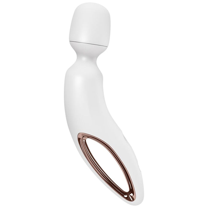 SATISFYER - WAND ERLAND VIBRATING MASSAGER WHITE