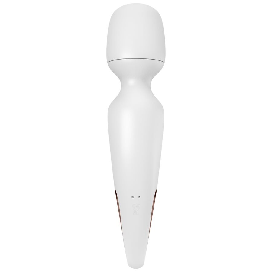 SATISFYER - WAND ERLAND VIBRATING MASSAGER WHITE