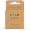 LELO - HEX Organic -kondomit 3 kpl