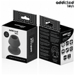 ADDICTED TOYS - EXTREME HOLLOW ANALPLUGG SILIKON STORLEK S 7,5 CM