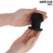 ADDICTED TOYS - EXTREME HOLLOW ANALPLUGG SILIKON STORLEK S 7,5 CM