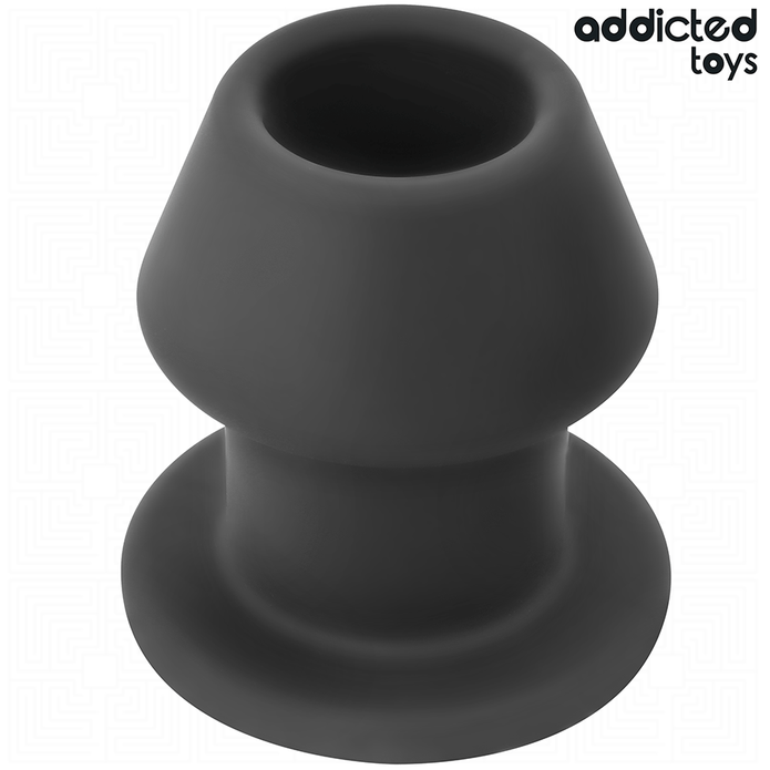 ADDICTED TOYS - EXTREME HOLLOW ANALPLUGG SILIKON STORLEK S 7,5 CM