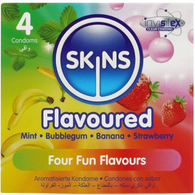 SKINS - 4 kpl makukondomit 