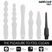 ADDICTED TOYS - Anaalipuhdistaja universaalilla adapterilla, malli 1