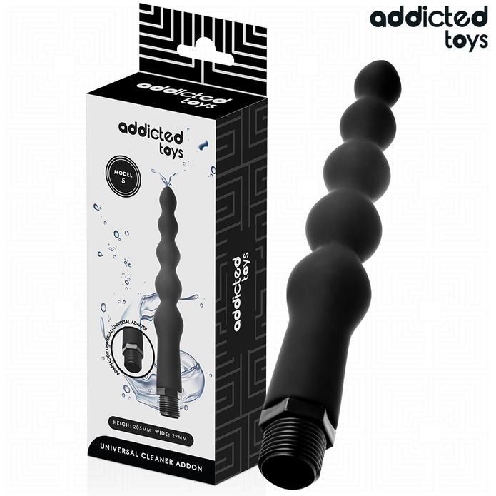 ADDICTED TOYS - Anaalipuhdistaja malli 5 universaalisovittimella