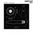ADDICTED TOYS - ANALRENGÖRARE MED UNIVERSALADAPTER MODELL 2