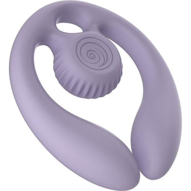 SNAIL VIBE - Duo-parivibra kauko-ohjaimella, liila