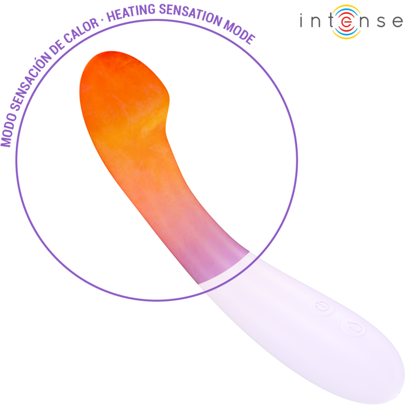 INTENSE - Lämmitettävä vibraattori, 19cm