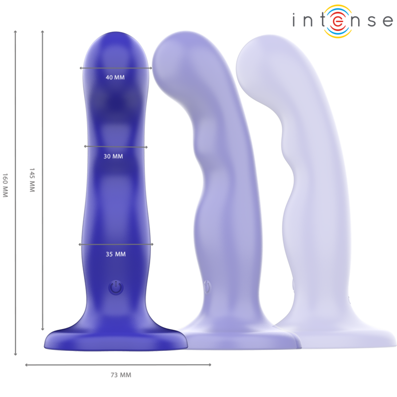 INTENSE - Shorty- Imukuppivibraattori kaukosäätimellä