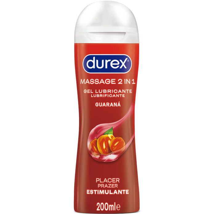 Durex – Guarana stimuloiva hieronta- ja liukuvoidegeeli 200 ml
