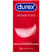 DUREX - SENSITIVE KONDOMER 12 ENHETER