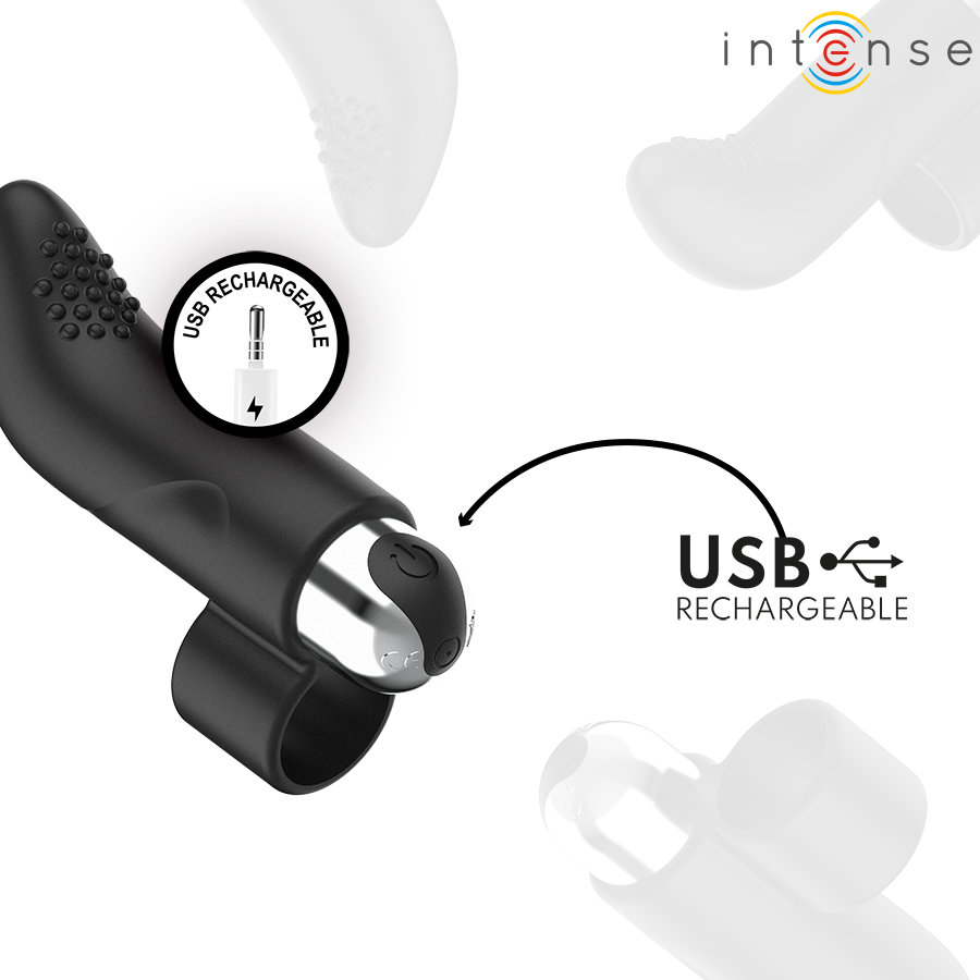 INTENSE - DAMIANO UPPLADDNINGSBAR FINGERSTIMULATOR