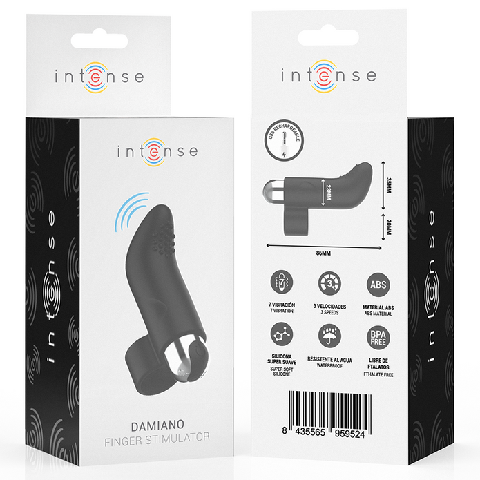 INTENSE - DAMIANO UPPLADDNINGSBAR FINGERSTIMULATOR