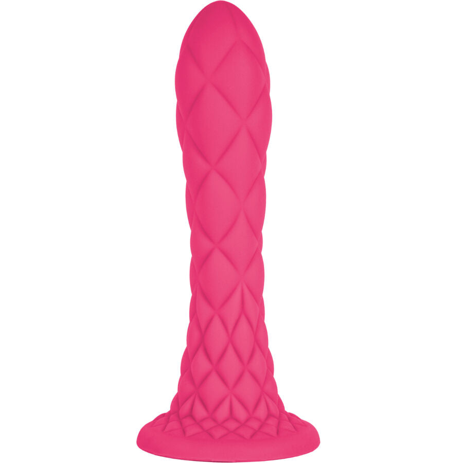 SILEXD - DREAMY DILDO FANTASY LIQUID SILICONE THERMOREACTIVE FUCHSIA 18.5 CM