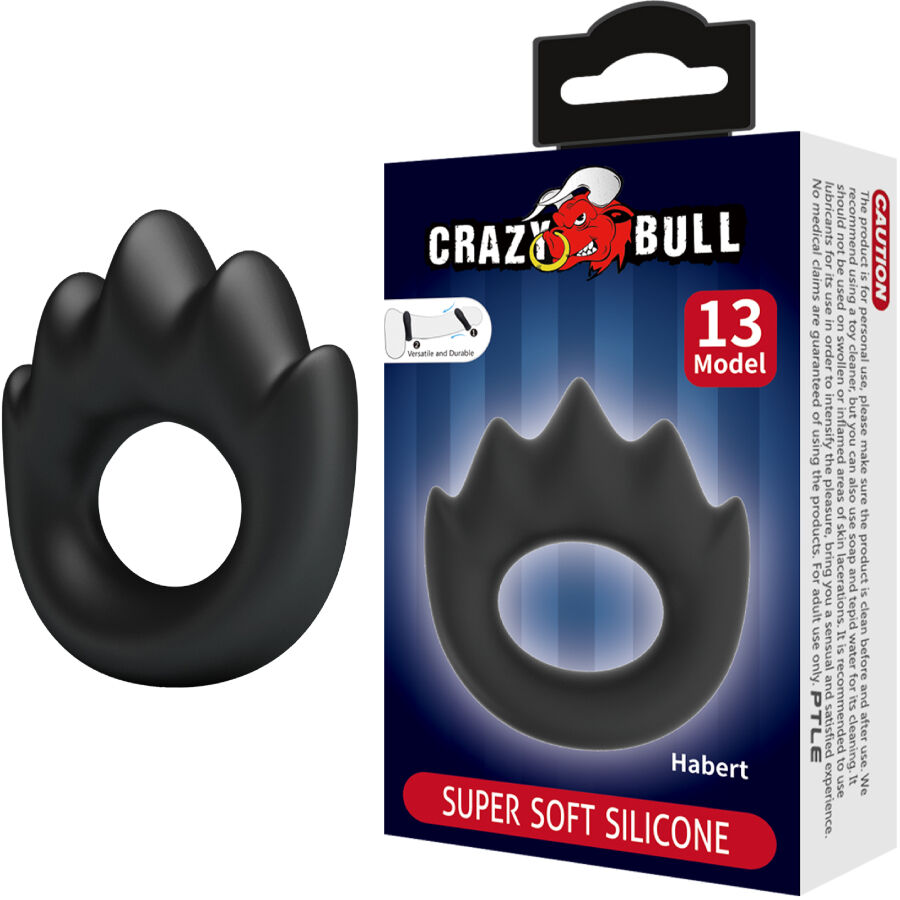 CRAZY BULL - Silikoninen penisrengas malli 13
