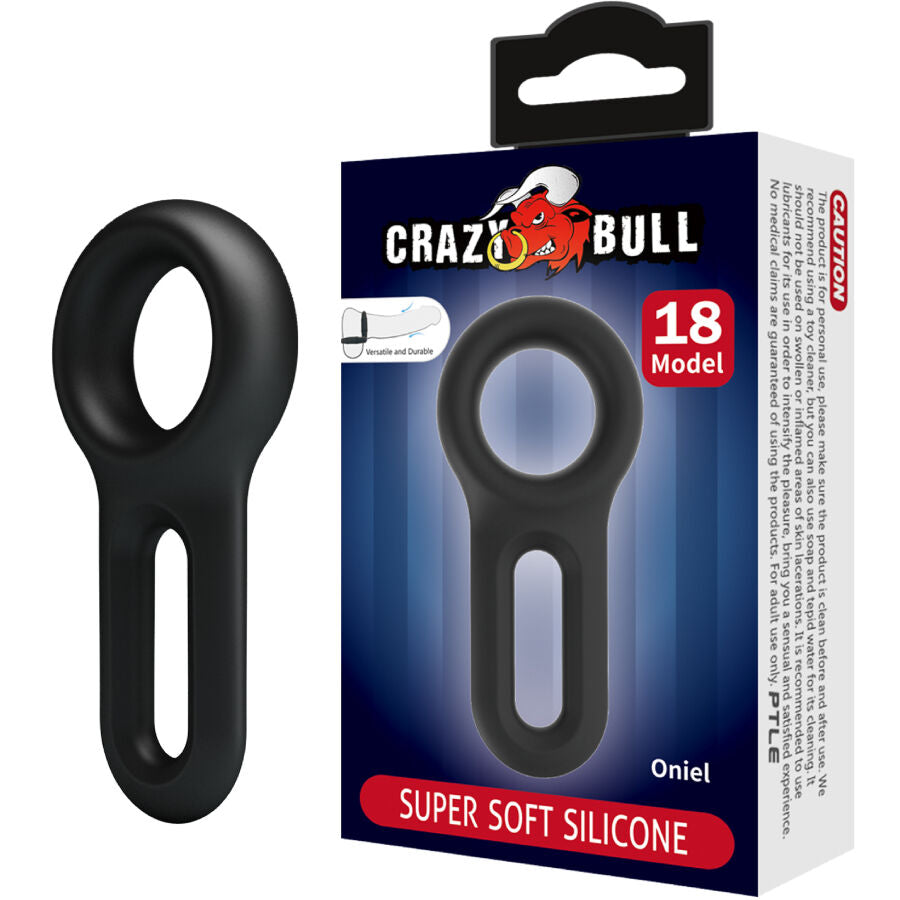 CRAZY BULL - Oniel silikoninen penisrengas malli 18
