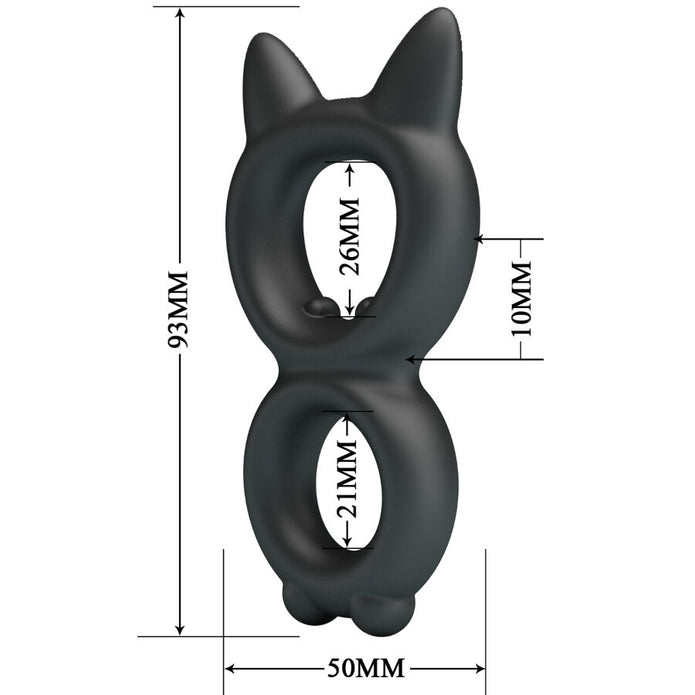 CRAZY BULL - TORAN DOUBLE SILICONE RING MODEL 20