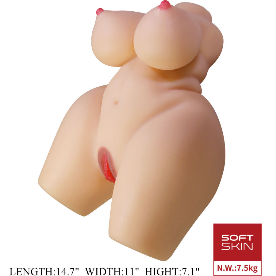 CRAZY BULL - GRACE- Masturbaattori torso  7.5 KG