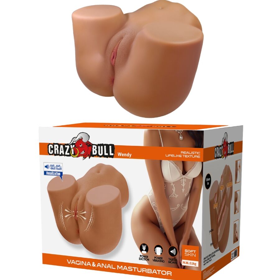 CRAZY BULL - WENDY- Masturbaattori torso 11 KG
