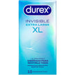 DUREX - Invisible XL -kondomit, 10 kpl