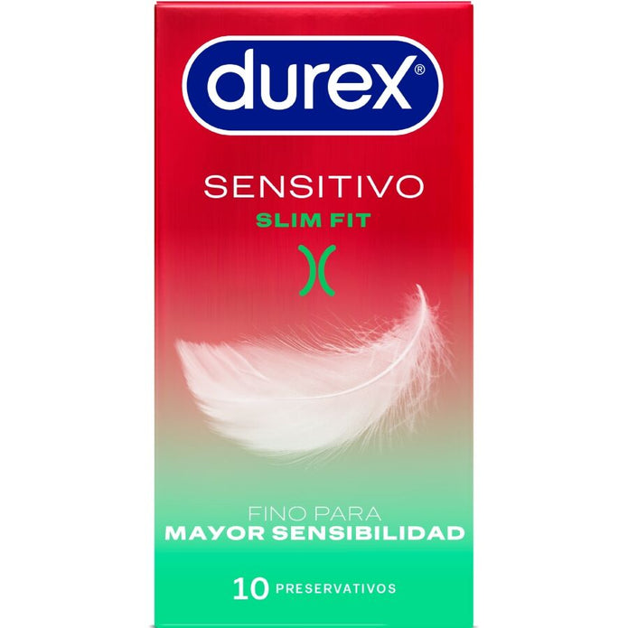 DUREX - Sensitivo Slim Fit ohuet kondomit 10 kpl