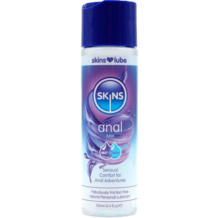 SKINS - ANALT HYBRIDVATTEN & SILIKONBASERAT GLIDMEDEL 130 ML