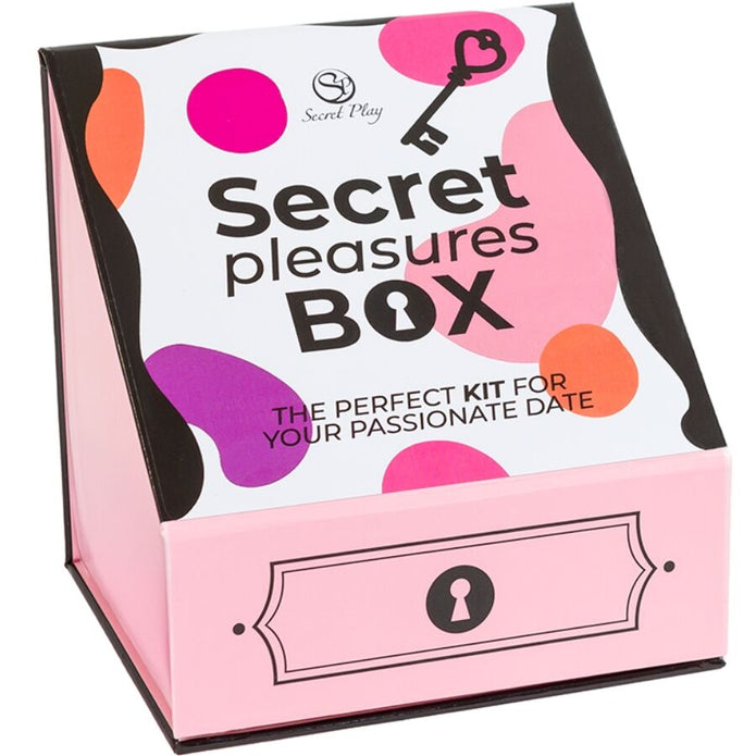 SECRET PLAY – Nautintopaketti pareille: nopat + värisevä bullet + sulkakynä