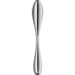 SATISFYER - STAR FORCE 3 STAINLESS STEEL DOUBLE-ENDED DILDO