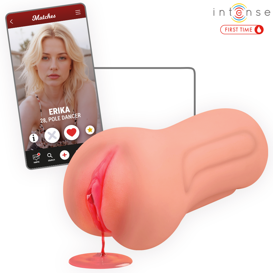 INTENSE FIRST TIME - ERIKA VIRGIN- Masturbaattori 