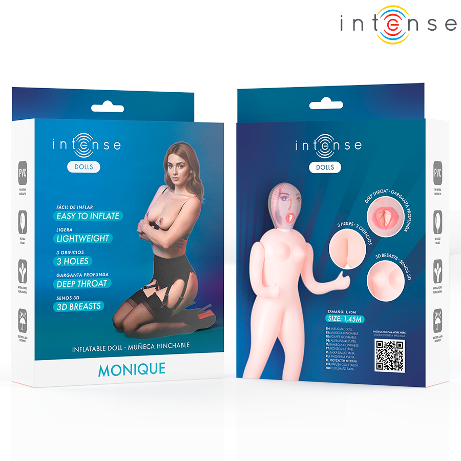 INTENSE DOLLS - MONIQUE - Irina ilmatäytteinen seksinukke