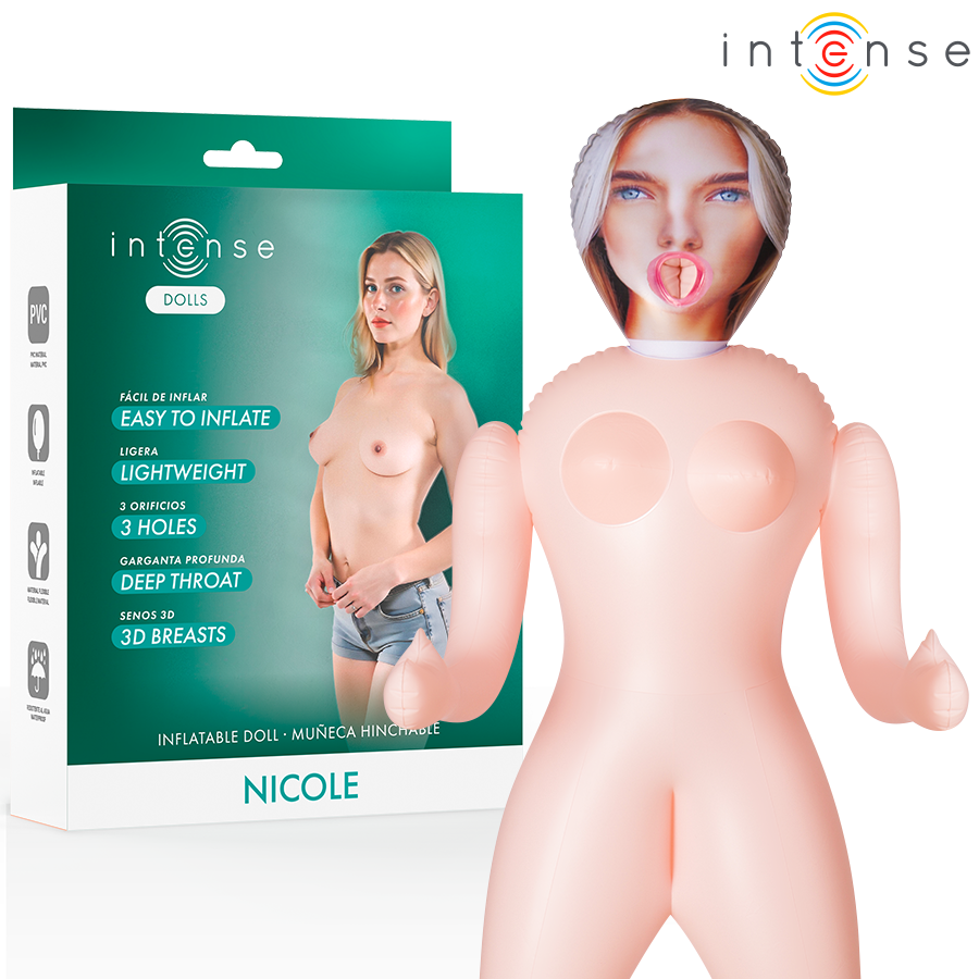 INTENSE DOLLS - NICOLE - Irina ilmatäytteinen seksinukke
