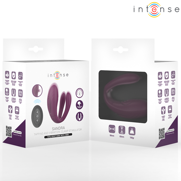 INTENSE - SANDRA TAPPING AND VIBRATION CLAMP STIMULATOR REMOTE CONTROL