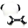 LEATHER BODY - Nahkainen holster-valjas mieskokoihin S–XL